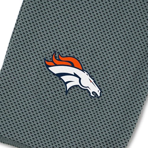 Northwest NFL Denver Broncos Cooling Towel, 12" x 40", Charcoal - color: Denver Broncos