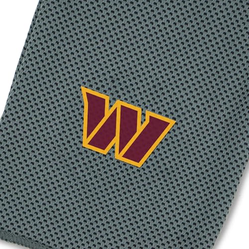 Northwest NFL Washington Commanders Cooling Towel, 12" x 40", Charcoal - color: Washington Commanders