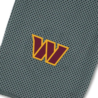 Northwest NFL Washington Commanders Cooling Towel, 12" x 40", Charcoal - color: Washington Commanders