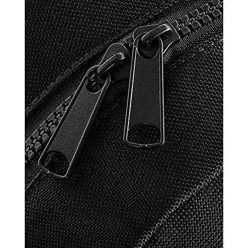 BagBase Mini Essential Knapsack Bag (One Size) (Black)
