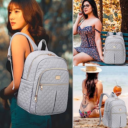 Weitars Lunch Backpack For Women Men,20L Cooler Backpack Insulated Lunch Bag For Women With Side Pockets Waterproof,Meal Prep Backpack,Adult Backpack Cooler For Lunch Picnic Hiking Camping Beach - color: Gray