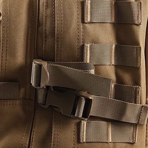Highland Tactical Stealth Heavy Duty Tactical Backpack Backpack - color: Dark Desert