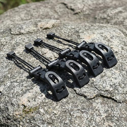 Tactical Molle Clips Molle Accessories - 4 Pieces Tactical Gear Molle Clips Molle Attachments Multifunction Hanging Buckle for Molle Backpack Molle Tactical Vest Molle Straps