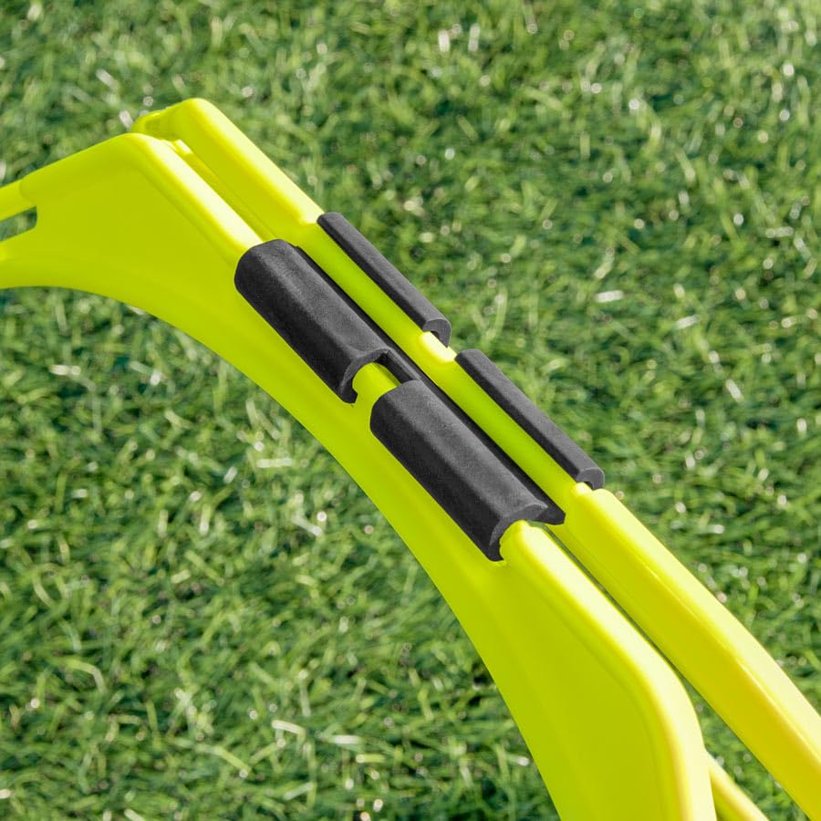 FORZA Agility Training Octa Rings [Pack of 6] | Soccer Training Equipment | Multi-Sport Agility Ring Set | Speed Training Equipment | Sports Equipment - color: Fluro Yellow