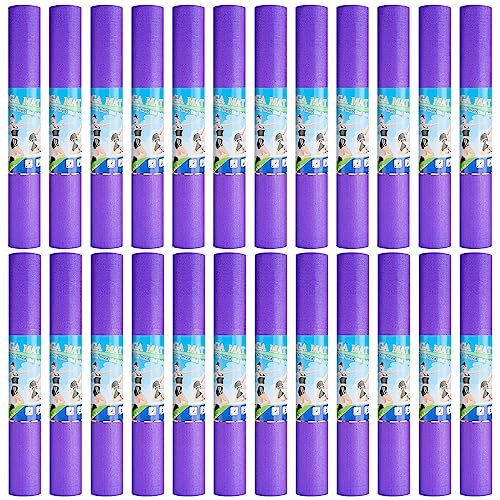 3 mm Thick Yoga Mat Bulk, Non Slip Exercise Workout Fitness Pad for Women Men, Gym Home Yoga Pilates, Easy to Clean, Sturdy PVC - color: Purple
