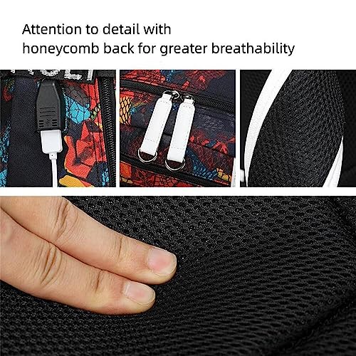 Txiujou Basketball Player 23 Student School Bag, Laptop Backpack, Ultra-Light Travel Bag, For Men And Women (Planet1) - color: Planet1