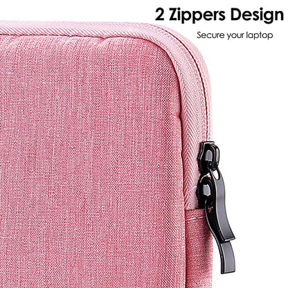 ProElife 15-Inch Laptop Sleeve Case for 2025-2023 MacBook Air 15 inch with M4 M3 M2 Accessory Traveling Carrying Case Water-Resistant Bag Cover for MacBook Air 15'' 2025 2024 2023 M4 M3 M2 (Pink) - color: Pink