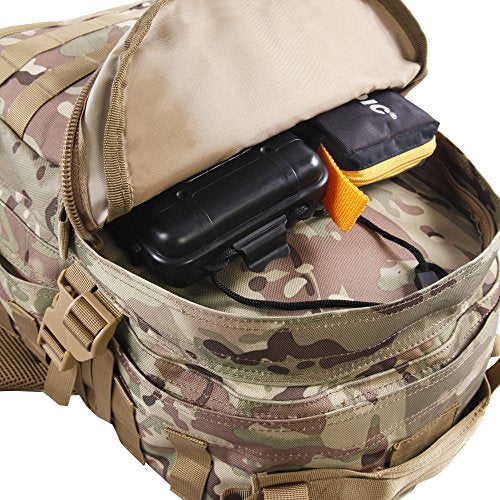 Highland Tactical Stealth Heavy Duty Tactical Backpack Backpack, CAMO - color: Camo