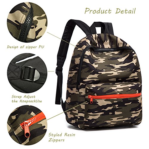 CAIWEI US Army Camo Children's backpack (Camo1) - color: Camo1