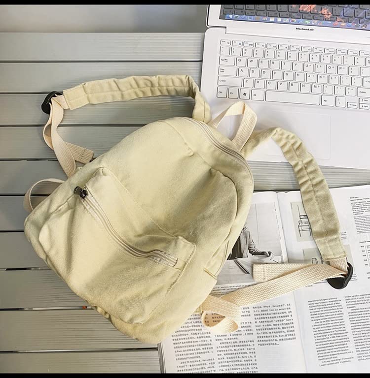 XPONNI Small Backpack Purse for Teen Girls Grunge Accessories Purse Backpack for Women Mini Backpack Purse (White) - color: White
