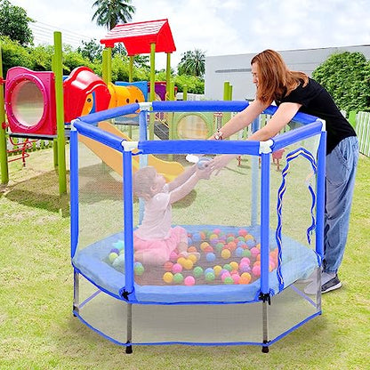 Trampoline, Portable Foldable Trampoline in-Home Mini Rebounder with Adjustable Handle, Exercise Trampoline for Adults, 40" Max Load 330lbs