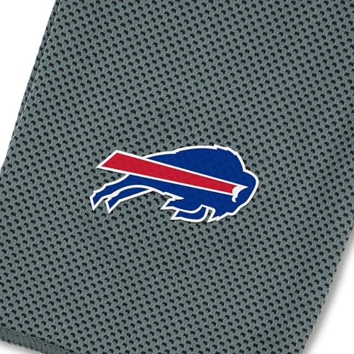 Northwest NFL Buffalo Bills Cooling Towel, 12" x 40", Charcoal - color: Buffalo Bills