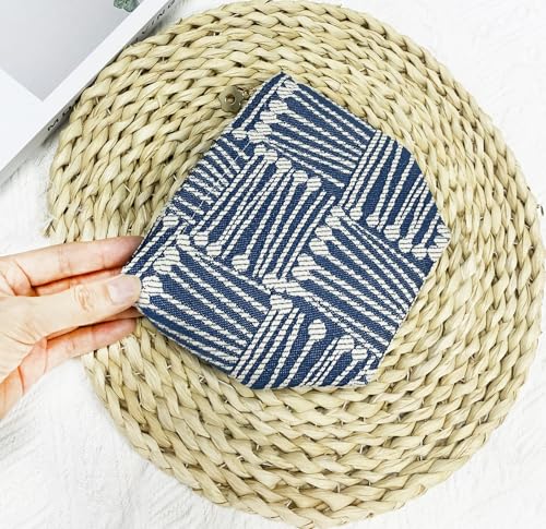 getgto 2 Pcs Makeup Bags, Large Cosmetic Bag Travel Toiletry Bag Organizer for Women, Embroidery Craft, Stripe Makeup Bag Small Cosmetic Pouch Purse with Zipper Gifts for Girls Teen - color: White matches