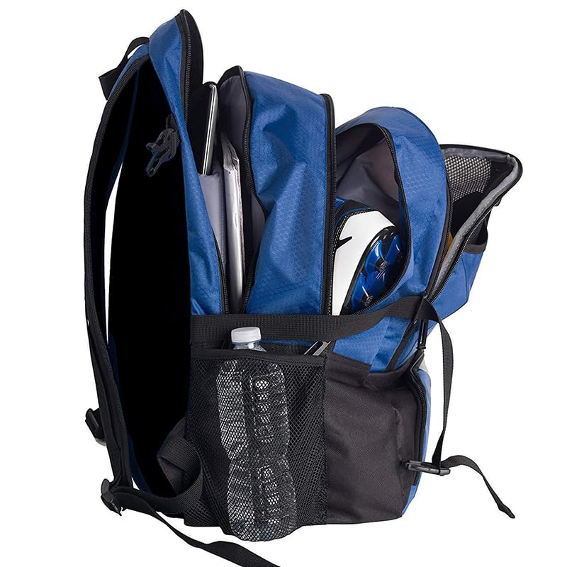 ALEVMOOM Soccer Backpack,Soccer Bag with Ball Holder, Water resistant Sport Equipment Bags Basketball Volleyball Football