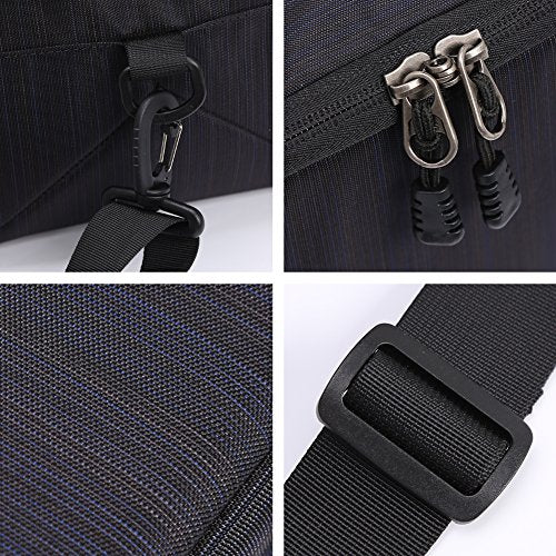 Koolertron Dslr Camera Insert Bag Purse Universal Liner Lens Pouch Partition Protective Cover Waterproof Sleeve for Cannon/Nikon/Sony (Black) - color: Black