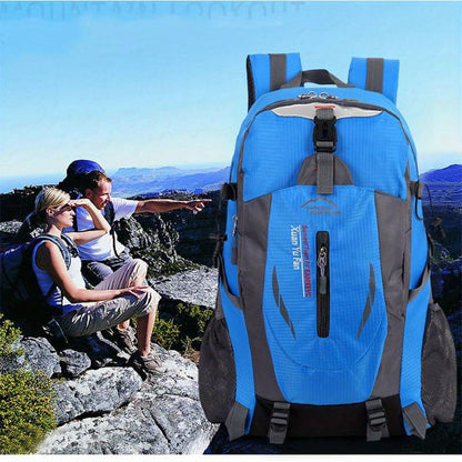 Hiking Backpack, 20L Small Camping Backpack, Ultralight Hiking Daypack for Men Women Travel Cycling Camping Outdoor, Blue - color: Blue