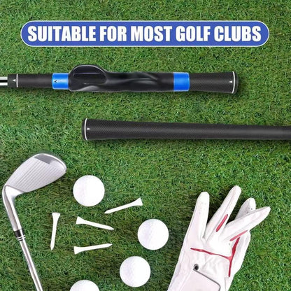 Golf Grip Posture Corrector - Adjustable Golf Club Handle Trainer | Fix Hand Placement & Improve Swing Grip for Beginners & Golfers