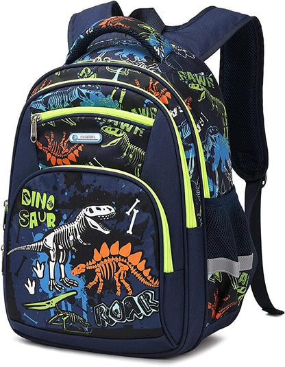 Cusangel Backpack for Boys Girls School Bookbags,Kindergarten Elementary Middle School Lightweight Waterproof Multifunctional Large Capacity for Backpack (16inch Luminous dinosaur) - color: Luminous Dinosaur 16in